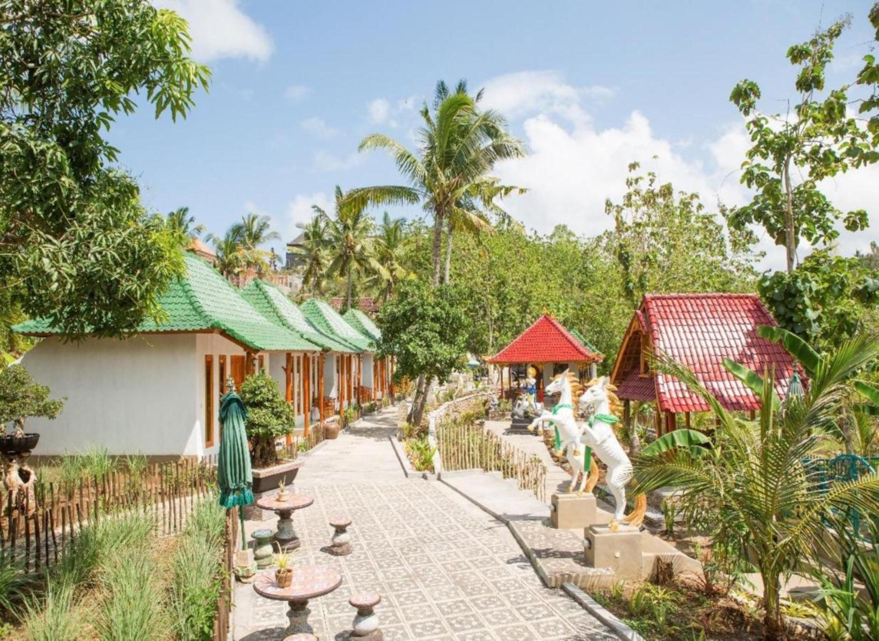 Kubu Reot Taman Asri Villa Batumadeg Bagian luar foto